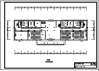 实验楼设计_某市五层框架结构职业教育学院实验楼建筑施工cad图(含计算书，毕业设计，建筑、结构图)-图一