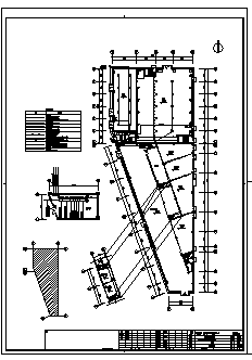 某单层带地下一层动力站电气施工cad图(含配电，照明，消防设计)_图1