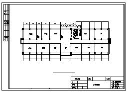 教学楼设计_4000平米某五层中学教学楼全套施工cad图(含计算书，毕业设计)-图一