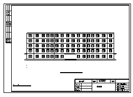 教学楼设计_4000平米某五层中学教学楼全套施工cad图(含计算书，毕业设计)-图二