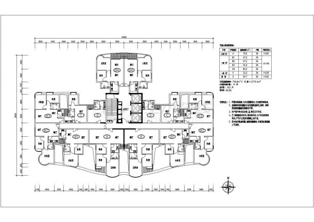 西藏小住宅高层施工期临建（生活办公）用房设计CAD全套建筑施工图-图一