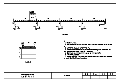 大桥设计_某30m装配式预应力混凝土箱梁大桥施工cad图(含毕业设计)-图一