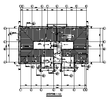 住宅楼设计_某地七层框架结构住宅楼全套施工cad图(含建筑、结构图，平面图，网络图)-图一