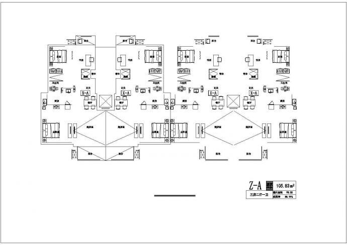 某地区公园城住宅CAD图纸_图1