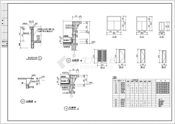 湖南私人住宅楼建筑施工期临建（生活办公）用房设计CAD全套建筑施工图-图二