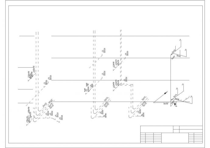 某候工楼电气CAD设计节点完整构造图_图1
