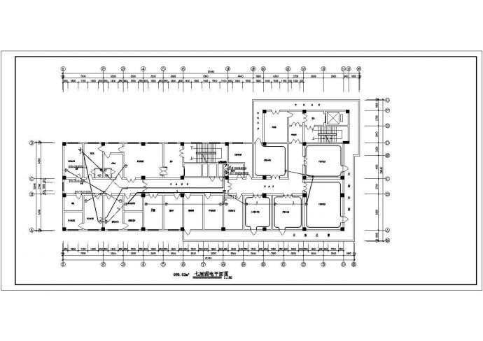 某医院电气弱电CAD完整构造详细设计图_图1