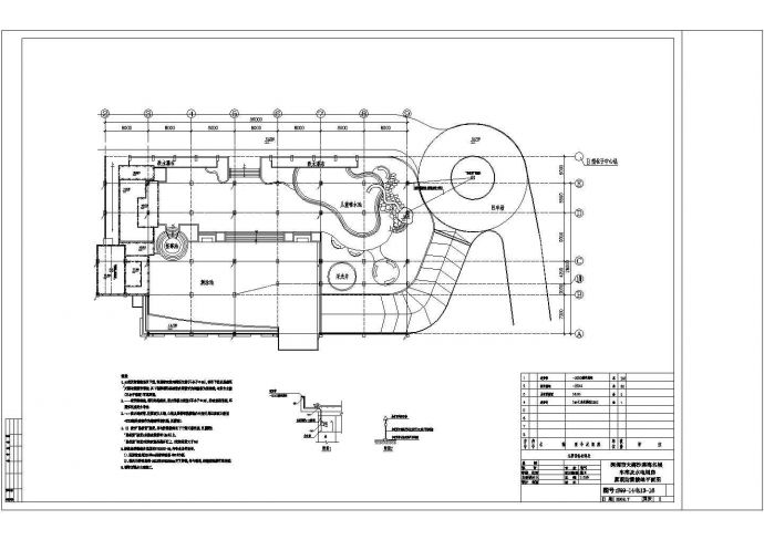 某海边车库水电房CAD电气设计_图1