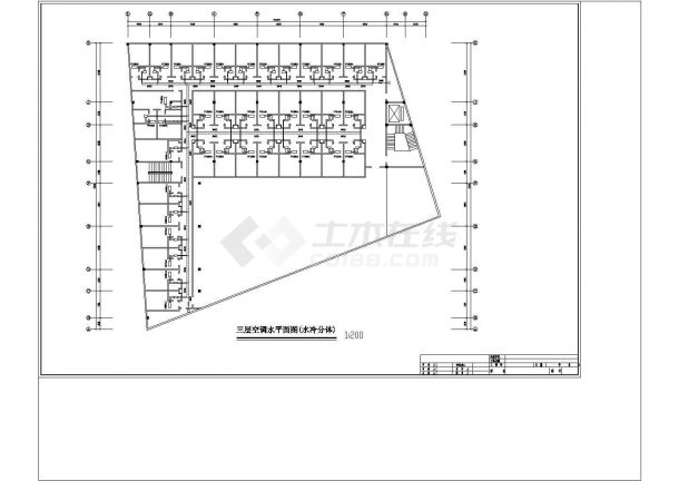 星级大酒店空调系统设计cad施工图-图二