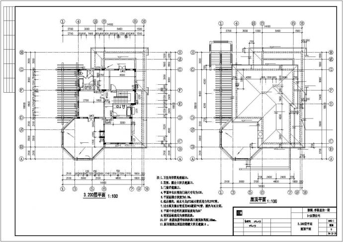 香格里拉千万级别墅建筑CAD全套_图1