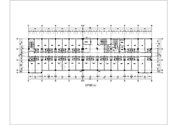 某多层框架结构宾馆设计cad建筑方案图纸（甲级院设计）-图一