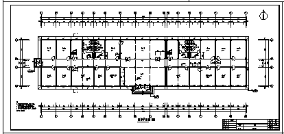 某市地上四层框架结构办公楼建筑施工cad图(含计算书，毕业设计，结构图 )-图二