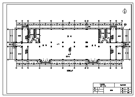 综合楼设计_某地某五层带商场综合楼全套施工cad图(含计算书，毕业设计)-图一