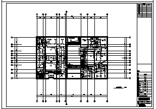 某二层带地下一层窨子屋电气施工cad图(含配电，照明，弱电，火灾自动报警设计)-图一