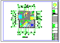 三层别墅及屋顶花园建筑施工图-图二