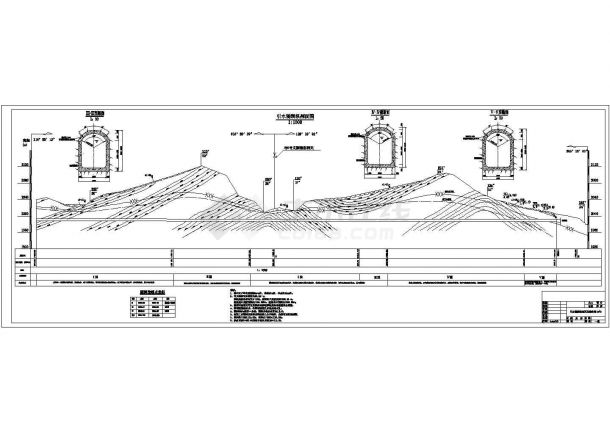 【精选】引水水利工程隧洞设计CAD图纸-图二