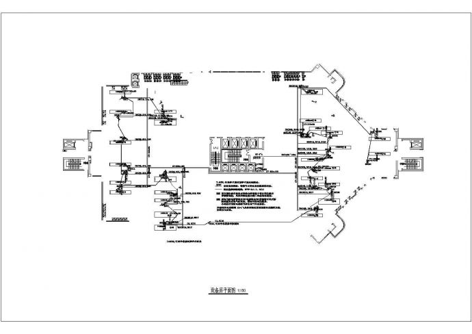 某医院手术室弱电CAD节点构造电气设计图_图1