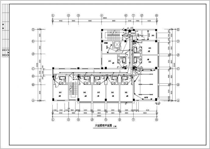某招待所电气CAD全套设计完整详细施工图_图1