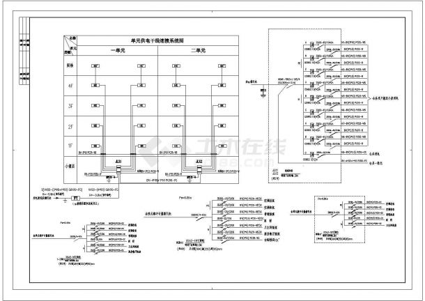 某住宅电施CAD节点完整构造详细全套-图二