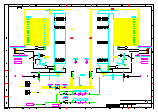 [山东]SCR烟气脱硝改造工程初步设计cad施工图纸（含设计计算说明）-图一