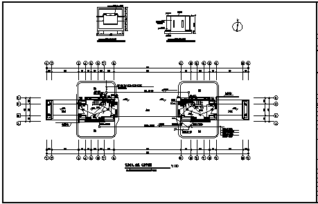 某三层门卫值班室电气施工cad图(含配电，照明设计)-图一