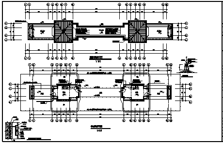 某三层门卫值班室电气施工cad图(含配电，照明设计)-图二