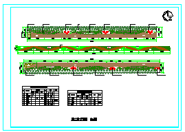 某市道路设计结构绿化cad施工图_图1