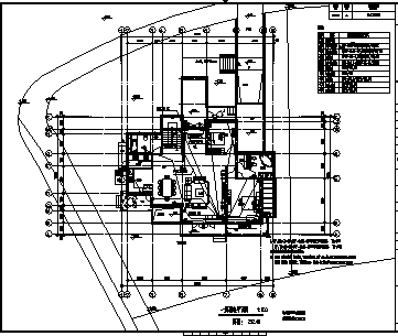 某二层带地下一层别墅电气施工cad图(含弱电设计)