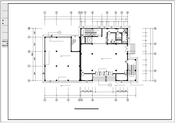 某十二层酒店施工建筑设计CAD施工图_图1
