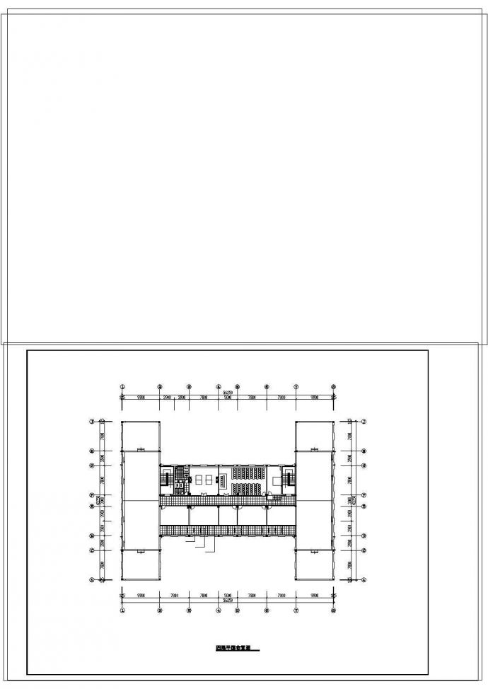 某四层医院工装cad施工图-可参考用于建筑设计_图1