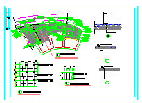 某公园景观绿化设计cad全套图纸-图一