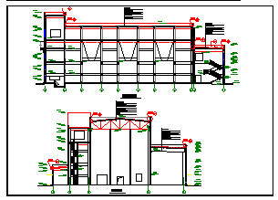 某集中供热站建筑设计cad施工图_图1