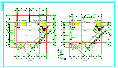 某四层住宅楼建筑设计cad方案图_图1