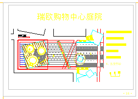 西方现代园林规划设计cad图集-图一