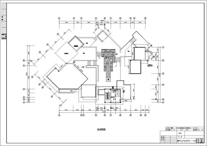 精选优质的别墅和会所空调CAD设计图_图1