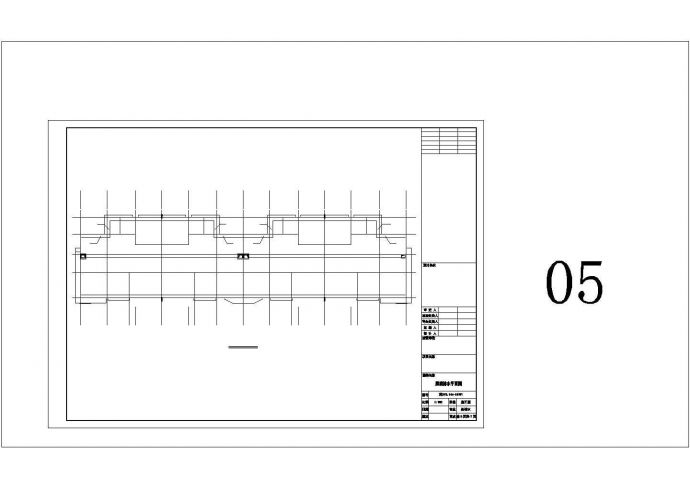 某多层别墅给排水设计施工图cad图纸设计_图1