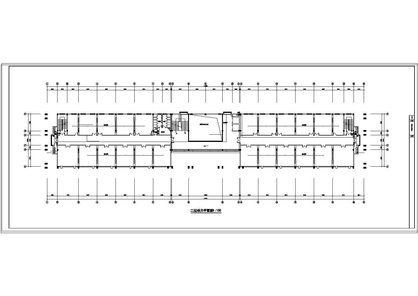 五层办公楼电气设计方案CAD施工图纸