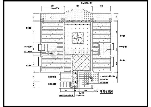 欧式住宅全套装修设计方案CAD图-图二