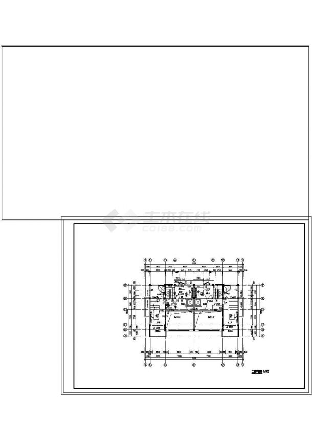 带地下室两层别墅建筑设计施工图附效果图-图二