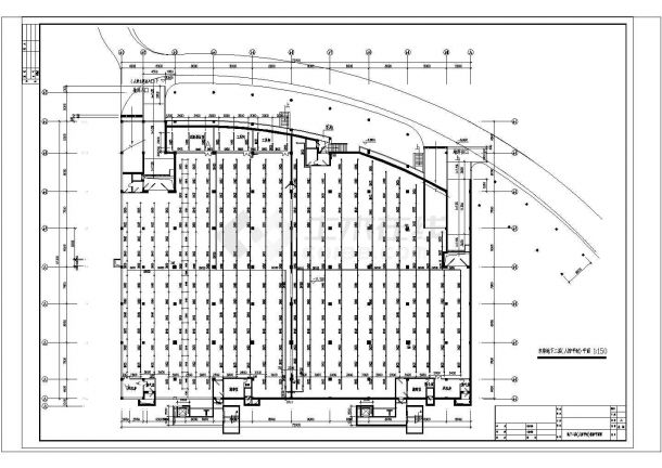 某三十五层3栋塔式住宅楼给排水施工CAD图纸-图二