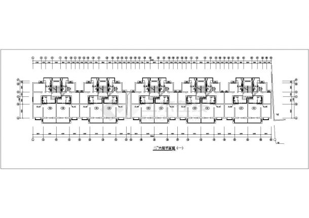 6层(1梯2户5单元)住宅楼给排水施工图（含设计总说明）-图二