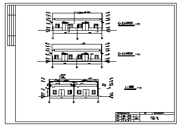 某市单层门式钢架化工配套车间厂房施工cad图(含计算书，毕业设计，结构图)-图一