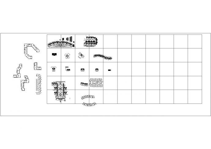 某城市花园建筑详细规划方案设计施工CAD图纸_图1