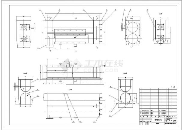 某右侧板CAD全套完整设计构造图-图一