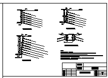 某机场航站楼工程基坑喷锚支护施工设计图纸-图一