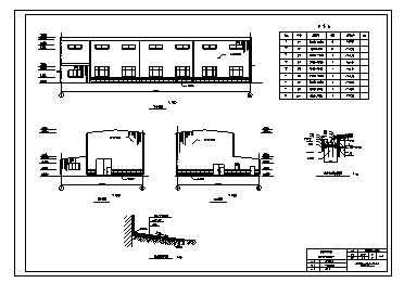 某单层门式刚架轻型钢结构厂房设计cad图(含计算书，结构图)-图一