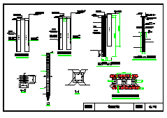 某住宅楼基坑复合支护施工设计图纸（搅拌桩预制桩）_图1