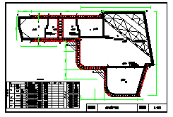 某住宅楼基坑复合支护施工设计图纸（搅拌桩预制桩）-图二