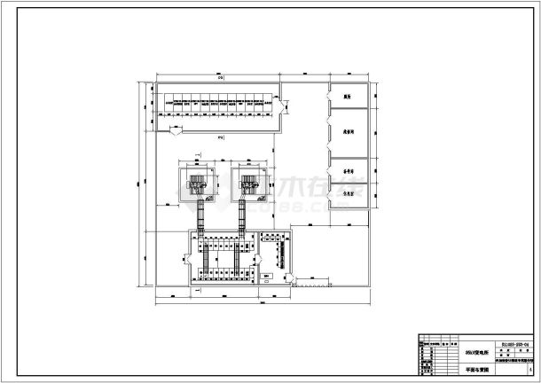 35kV变电站全套CAD图纸-图一