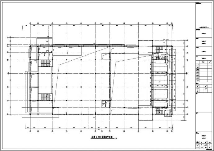 【精选】行政办公大楼给排水全套设计CAD图纸_图1
